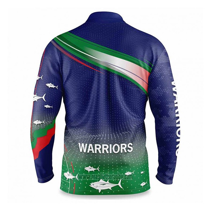 Maglia NRL Nuova Zelanda Warriors Rugby 2022 Fish Finder